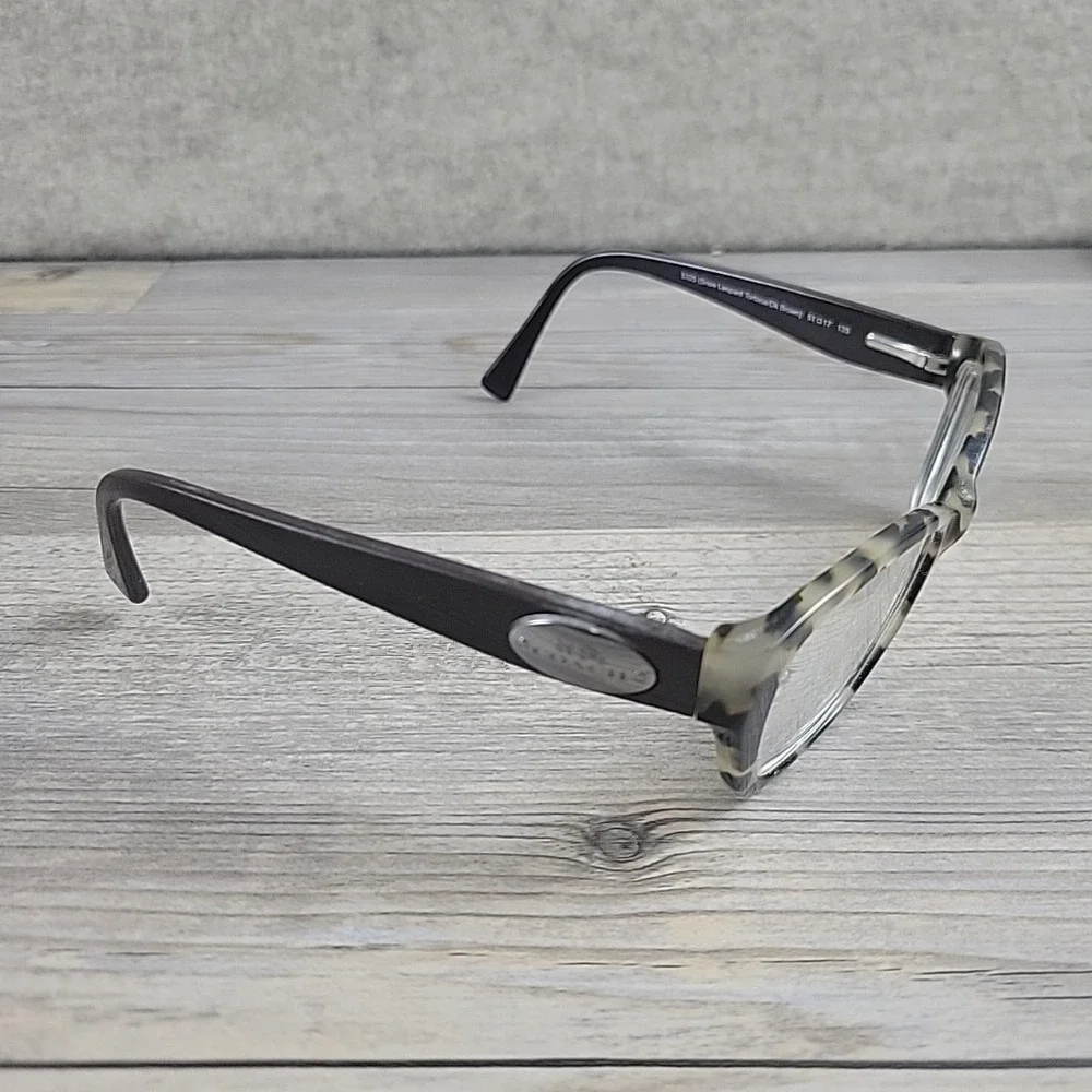 Coach HC6070 5325 Snow Leopard Tortoise Brown‎ Eyeglasses FRAMES ONLY 51-17-135